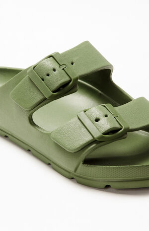 Women's Buckle Strap Sandals image number 6