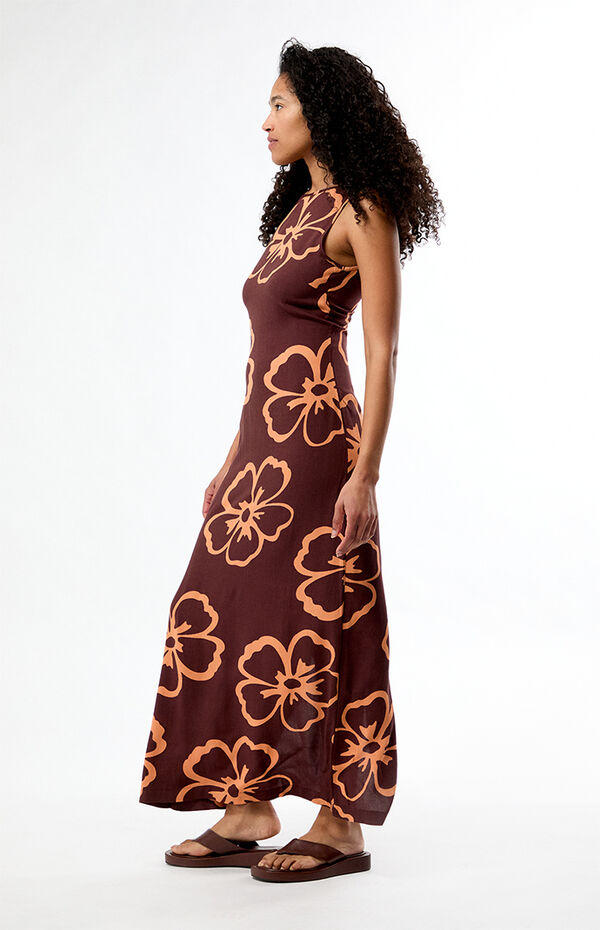 casual long sleeve dress maxi Final Sale Plus Size Long Sleeve Casual Loose Pocket Dress in Orange