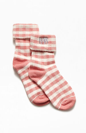 Mixed Up Gingham Checker Socks image number 2