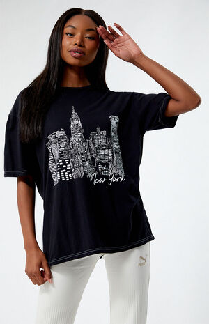 New York Oversized T-Shirt image number 2