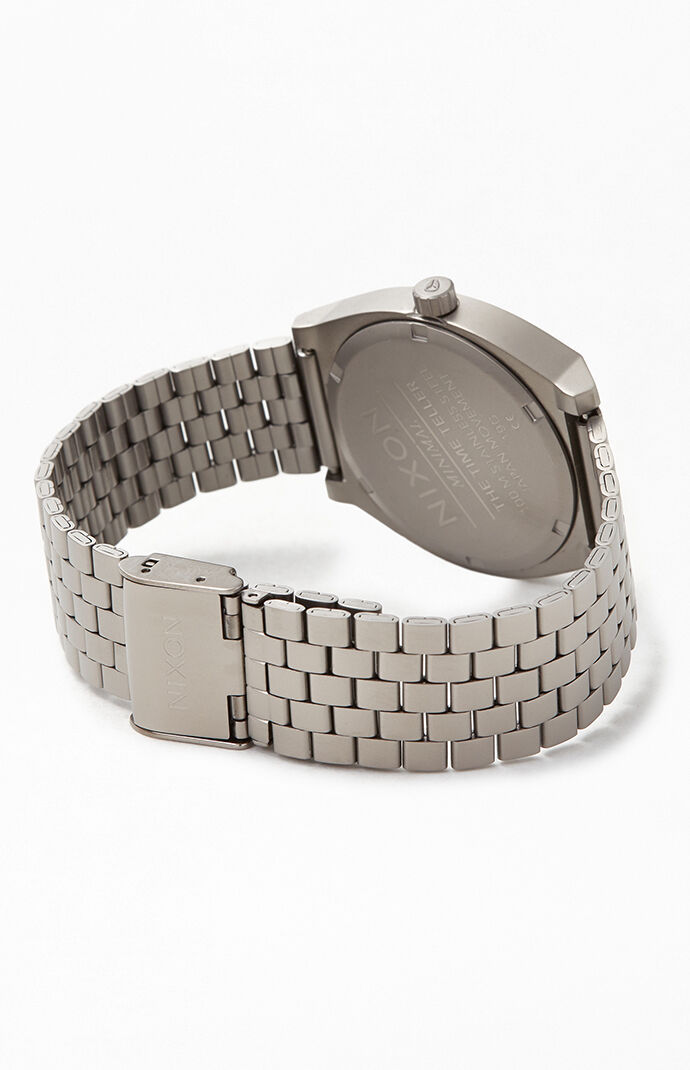 Steel Time Teller Watch
