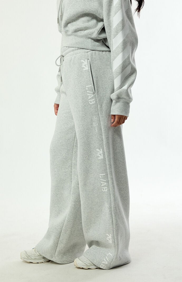 L/AB c/o Off-White Wide Leg Baggy Sweatpants