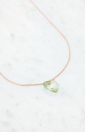 Crystal Heart Necklace image number 2