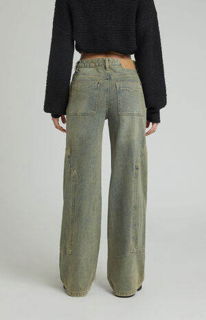 Jessie High Waisted Baggy Carpenter Pants image number 4