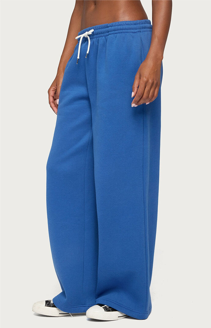 Edikted Kamari Low Rise Wide Leg Sweatpants