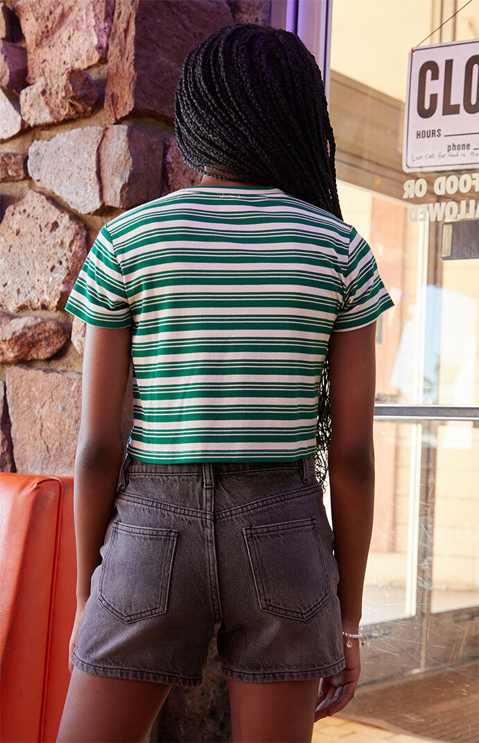 Pacsun Kids Black Denim Shorts