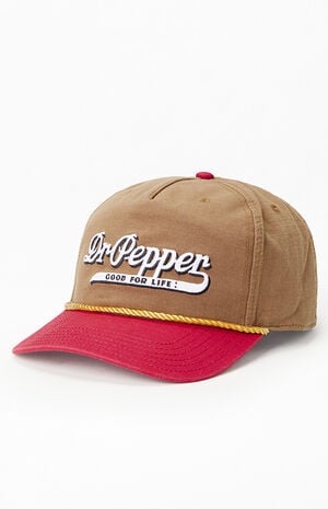 Dr Pepper Slouch Snapback Hat image number 4