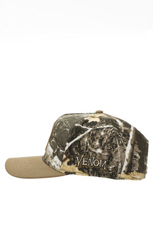 Venom Camo Embroidered Logo Snapback Hat image number 4