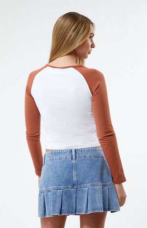 Contrast Sleeve Raglan T-Shirt image number 3