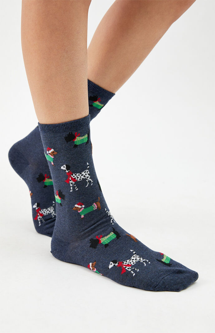 Christmas Dog Socks