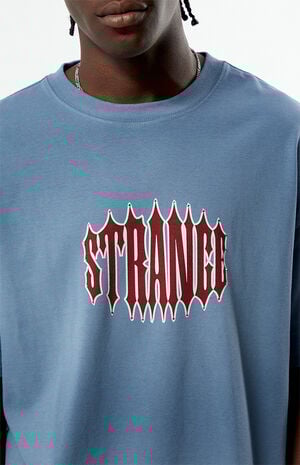 Blue Strange Rhinestone T-Shirt image number 3