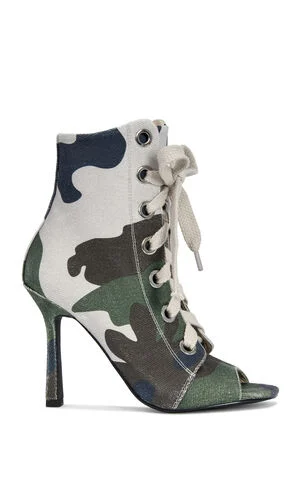 Women's Rooftop Camo Stiletto Booties image number 1