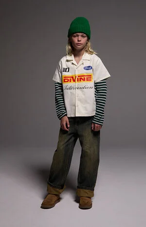 Baggy Jeans Dark Indigo image number 1