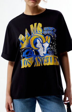 NFL Wild Collective x PacSun LA Rams Oversized T-Shirt image number 2