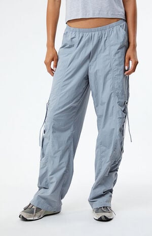 Ruched Low Rise Pull-On Pants image number 2