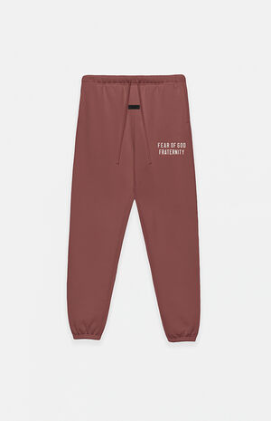 Kids Crimson Heavy Fleece Sweatpants image number 1