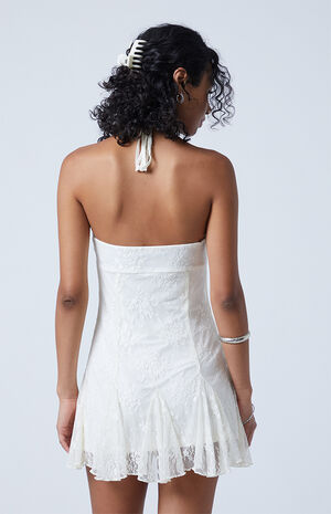 Indy Floral Lace Mini Dress image number 4