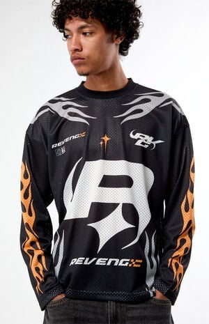 Revenge Long Sleeve Mesh Jersey image number 1