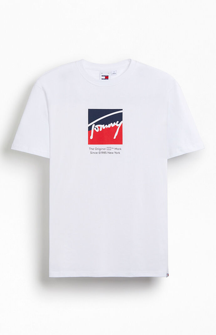 Tommy Jeans Regular RWB DNA T Shirt PacSun