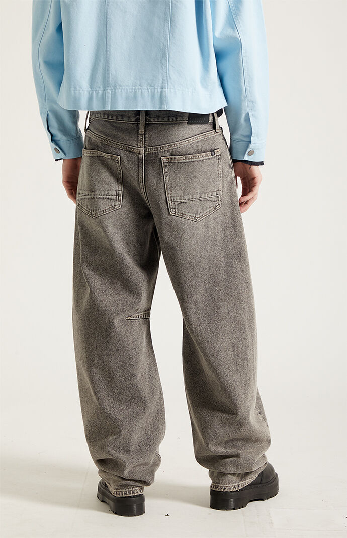 Pacsun Mason Baggy Jeans Darted Dark Gray | Pacsun