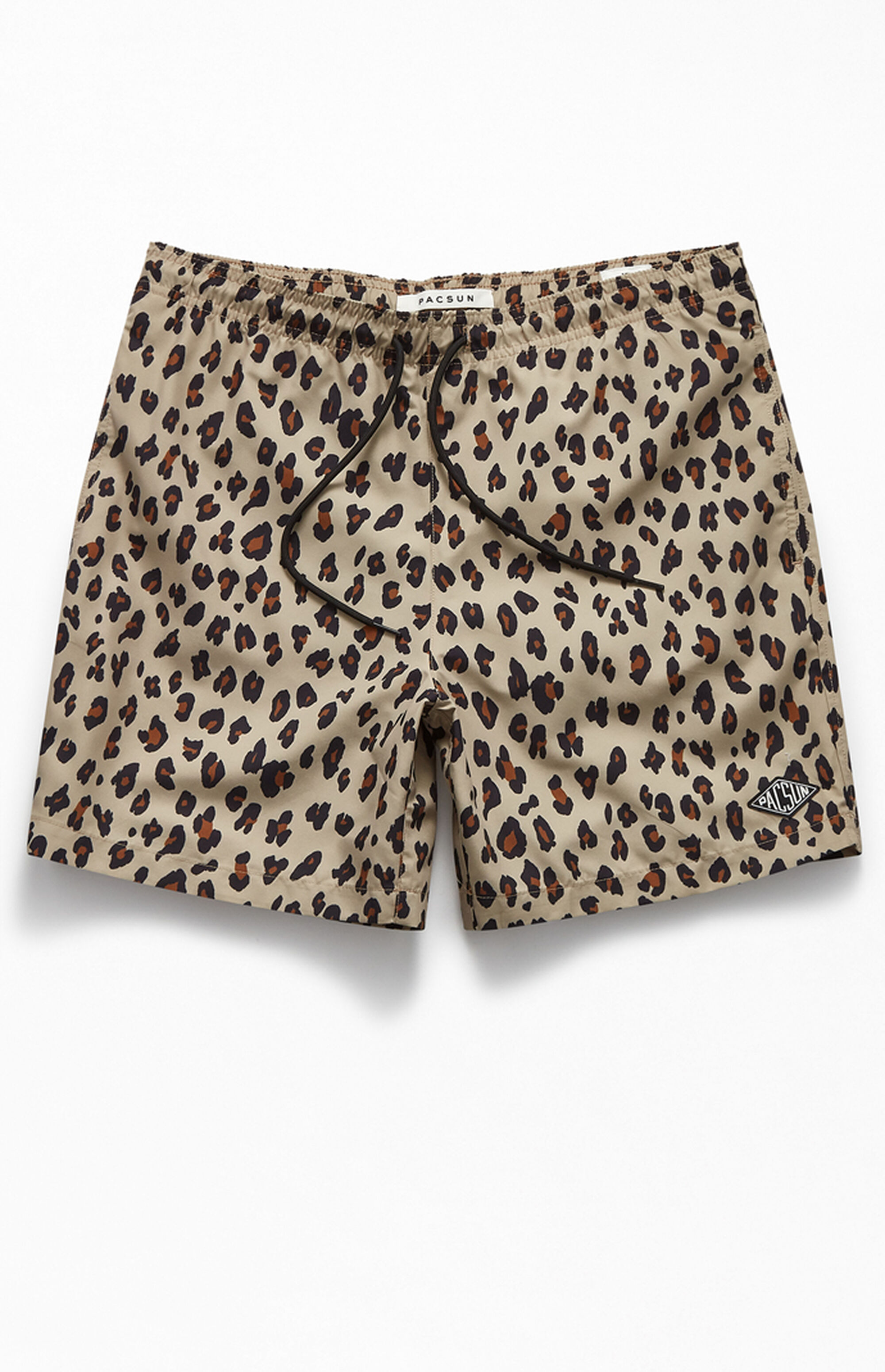 PacSun Cheetah 17" Swim Trunks PacSun