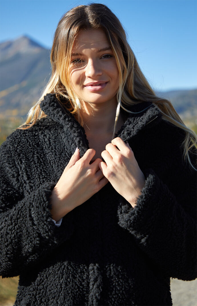 Black Sherpa Jacket