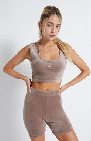 Plush Cropped Tank Top image number 3