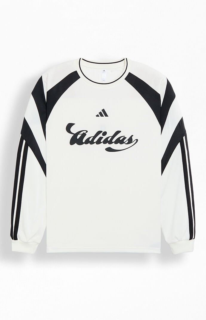 adidas White & Black Her Long Sleeve Jersey