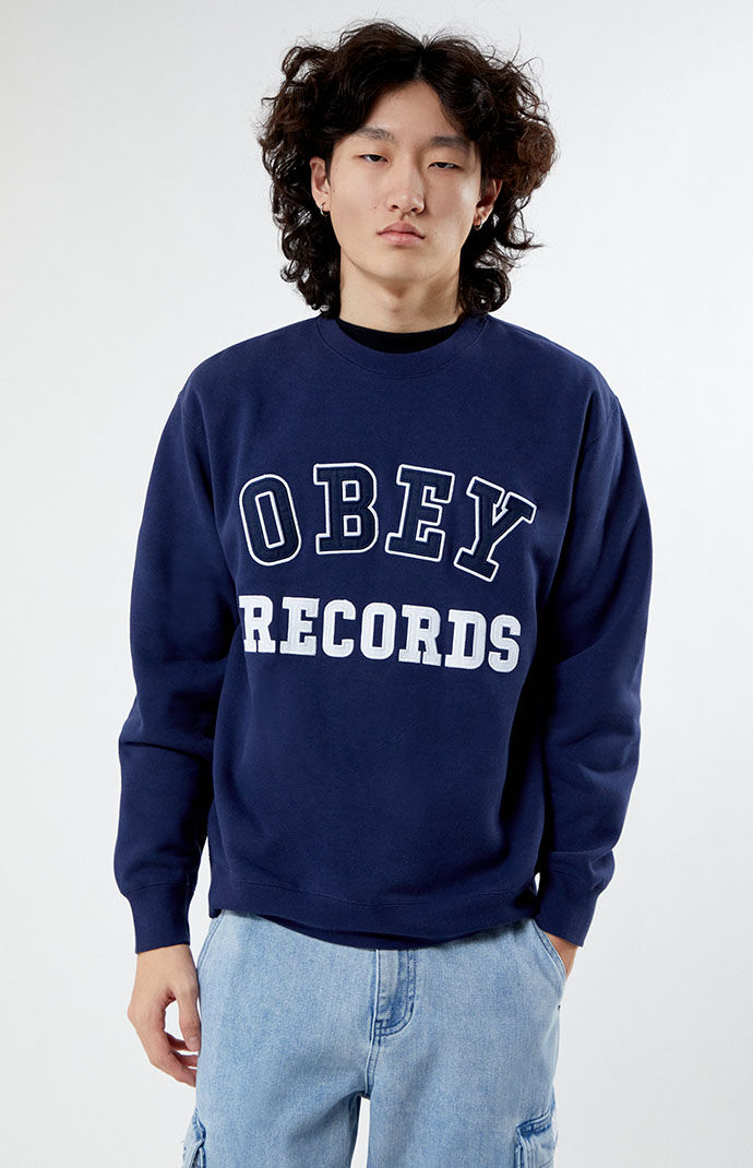 Obey records store sweatshirt