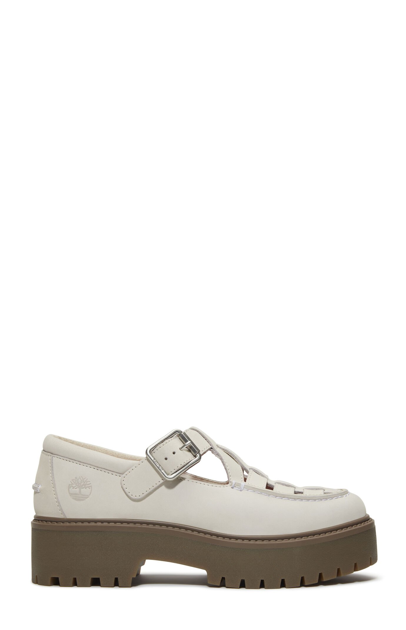 Timberland Women's Natural Nubuck Stone Street Buckle Mary