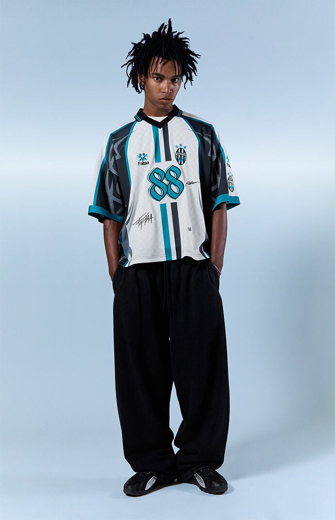 Pacsun Washed Black Fleece Extreme Baggy Sweatpants