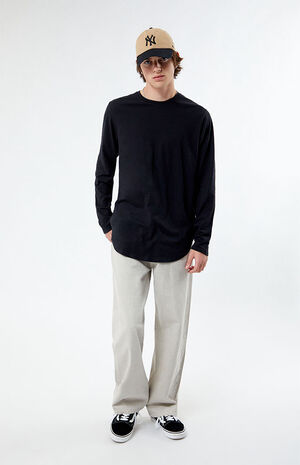 Scallop Long Sleeve T-Shirt image number 4