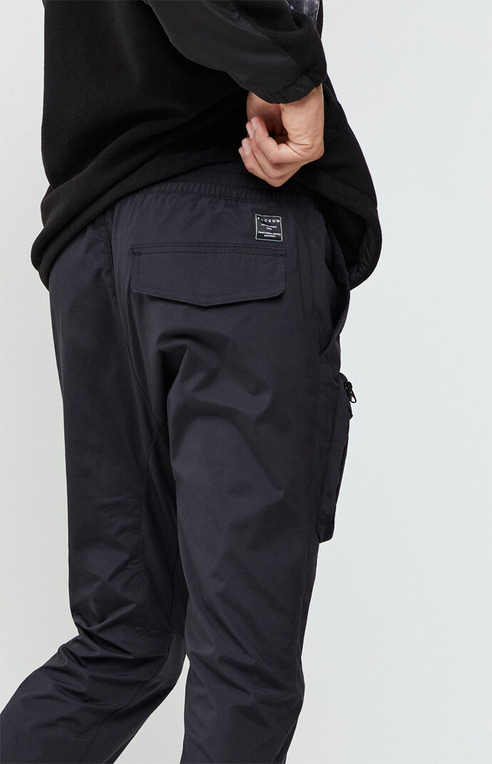 pacsun black cargo pants