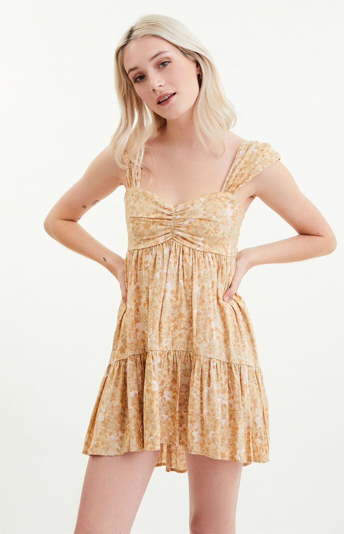 Free people pattern play mini dress Outlet