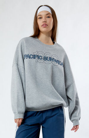 Pacific Sunwear 1980 Crew Neck Sweatshirt image number 2