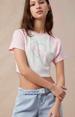 By PacSun Big Heart Raglan T-Shirt image number 2