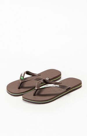 Women's Brazil Logo Flip Flop Sandals image number 1