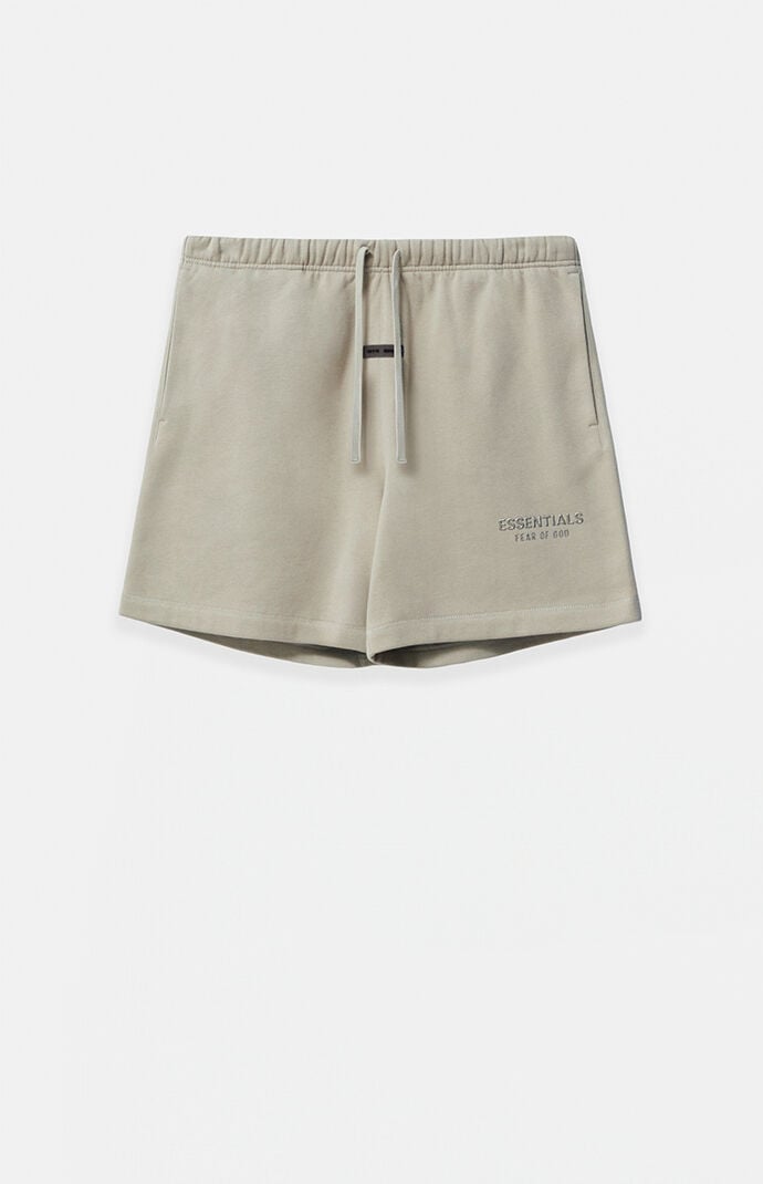 Fear of God Kids Abbey Stone Fleece Soccer Sweat Shorts