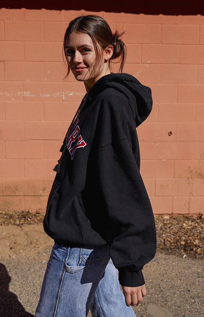 Pacsun zip up best sale