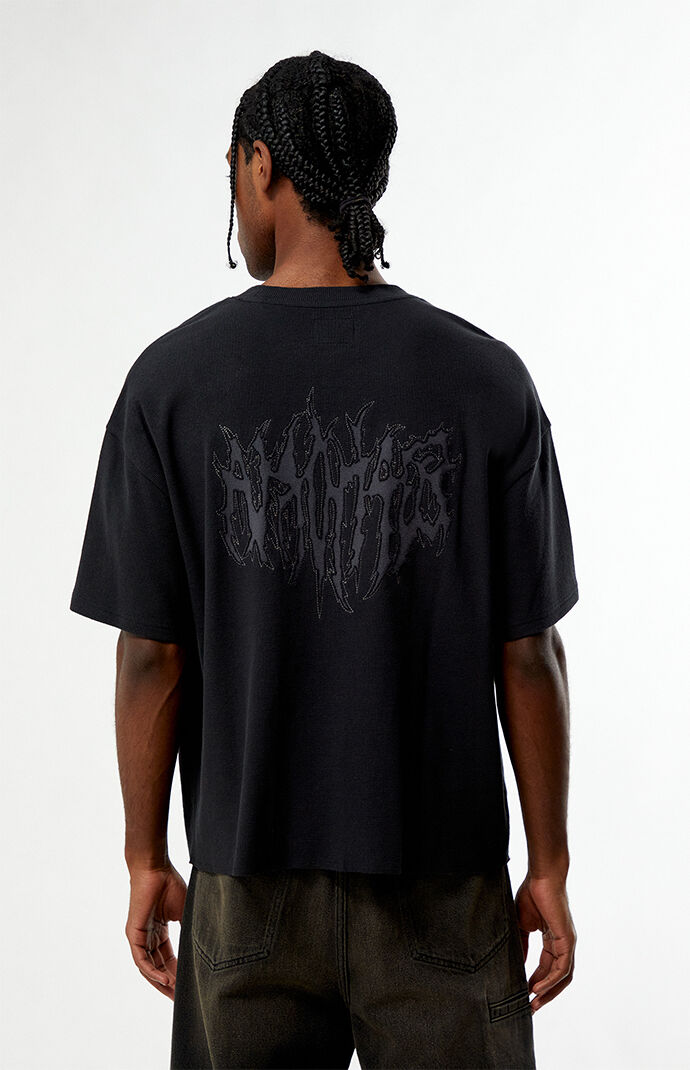 Pacsun Euphoria Waffle Knit T-Shirt