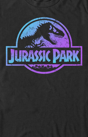 Jurassic Park Colored Logo T-Shirt image number 2