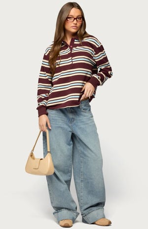 Renya Striped Rugby Shirt image number 5