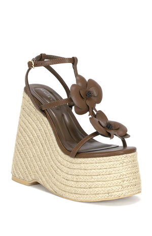 Women's Barossa Floral Platform Wedge Sandals image number 2