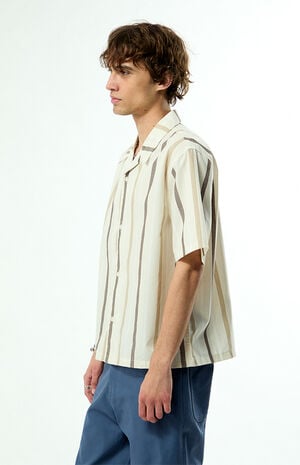 Smoke Striped Camp Shirt image number 2