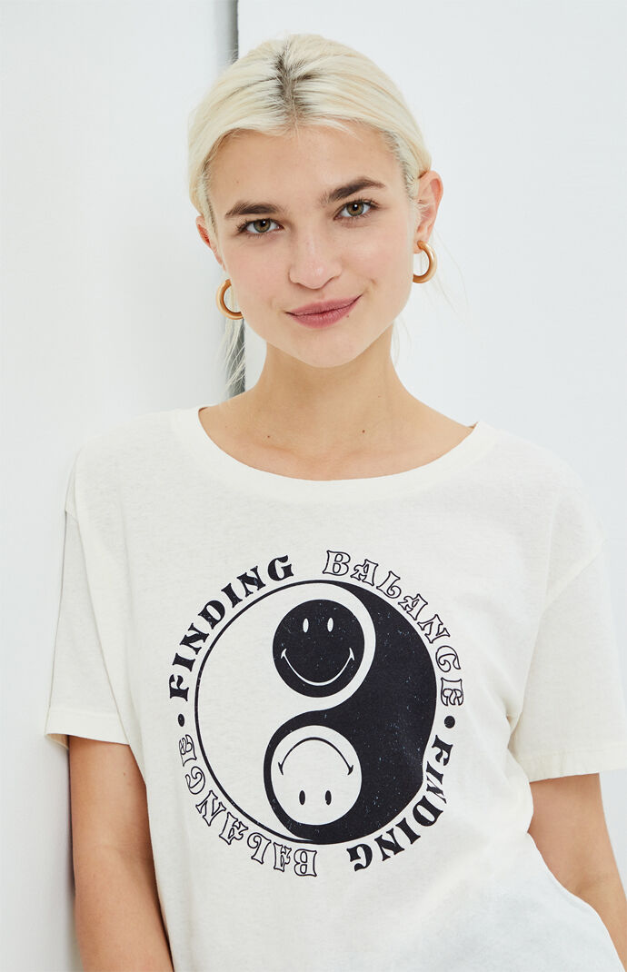 Smiley Yin & Yang T-Shirt