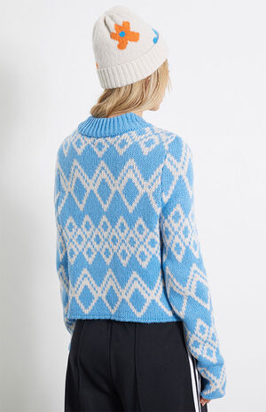 Mountain Climber Lace-Up Sweater image number 4