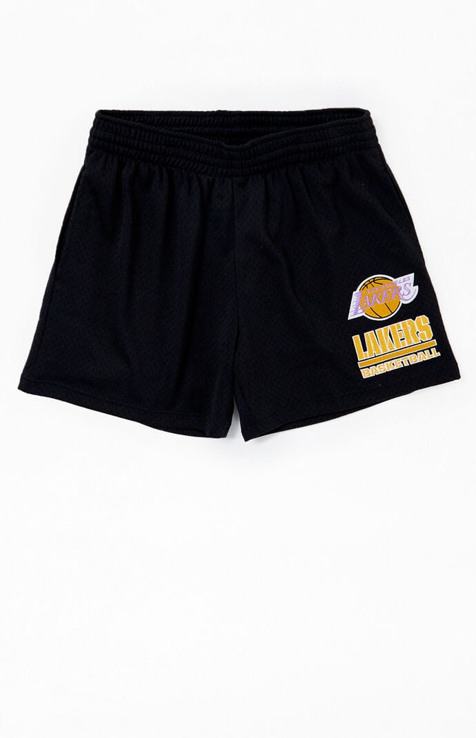 Lakers practice 2025 shorts black