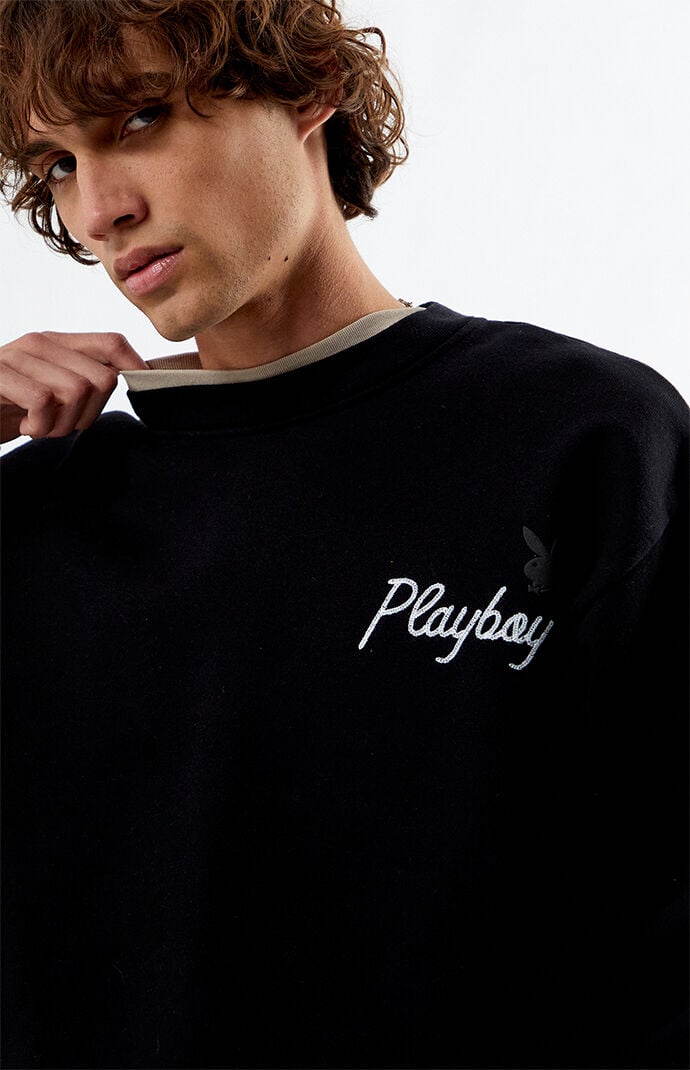SUPPLIER (サプライヤー) PLAYBOY QUARTER ZIP SWEAT BEIGE