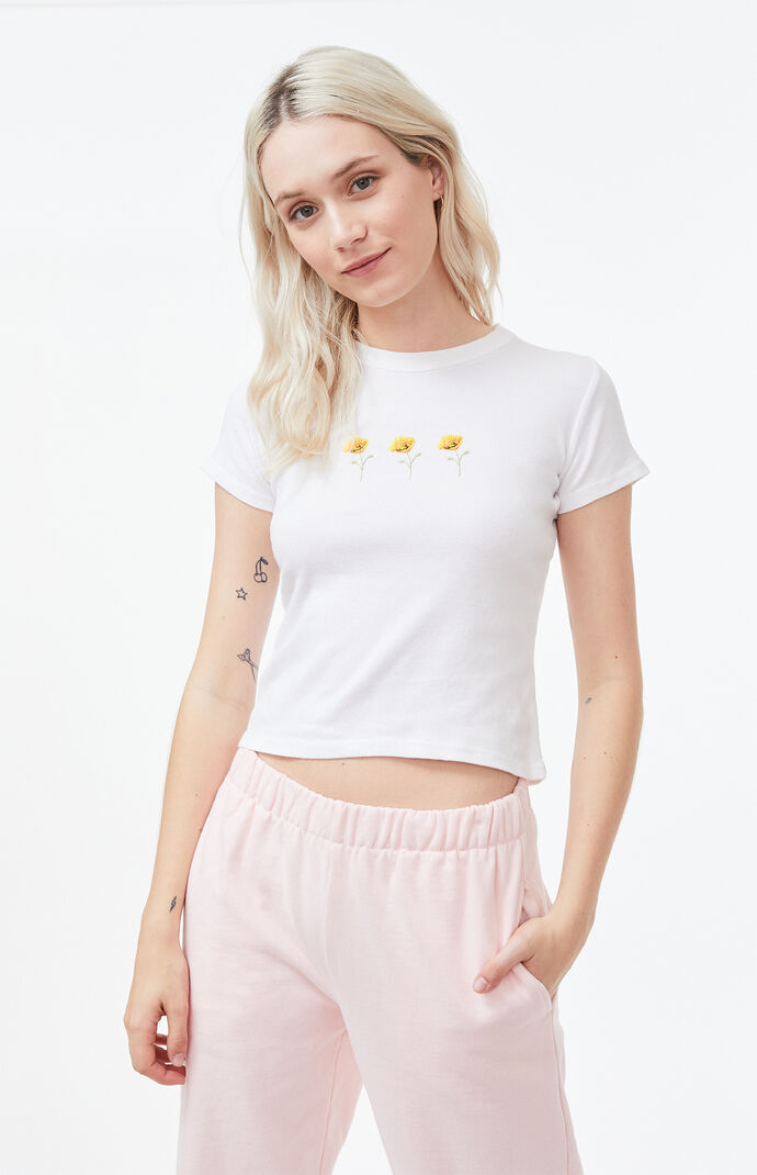 Ashlyn Poppy Crop Top
