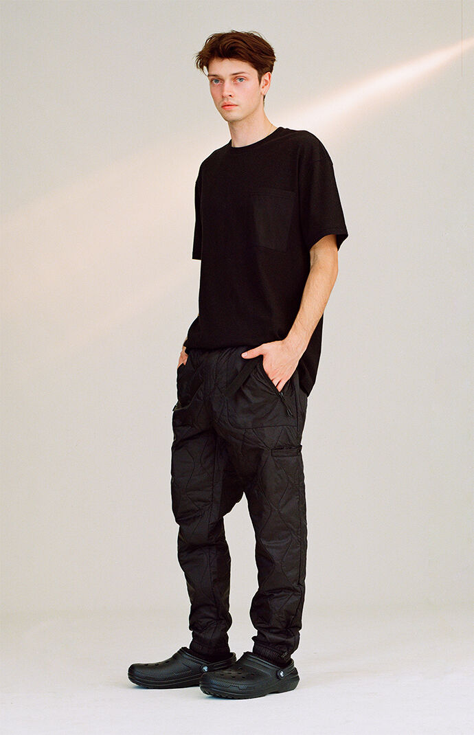 Pacsun nylon sales track pants